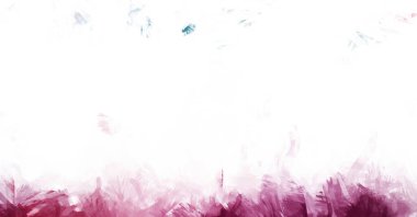 Canlı fırça darbeleriyle boyanmış. Renkli desenli resim. Fırçalanmış duvar kağıdını boya.