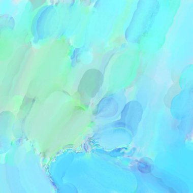 Çağdaş sanat. El işçiliğinin renkli dokusu. Modern resim. Yüzeyde suluboya vuruşlar. Sanatsal arkaplan resmi. Tablo üzerinde soyut resim. Fırça darbeleri. 