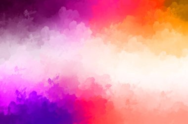 Modern sanat. Taranmış Boyalı Soyut Arkaplan. Fırça darbesi ile boyanmış. Boya darbeleri. 2B Görüntü.