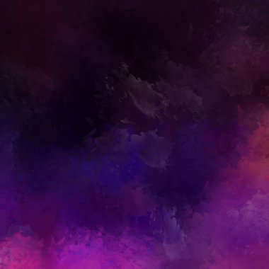 Boya darbeleri. 2D İllüstrasyon. Taranmış Boyalı Soyut Arkaplan. Fırça darbesi ile boyanmış. Modern sanat.