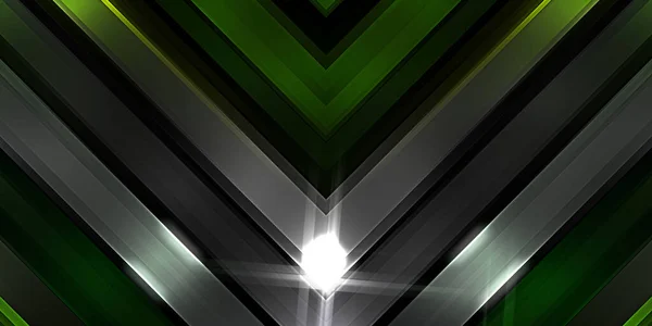 Abstrakt Skinnende Geometrisk Lys Baggrund Fraktal Symmetrisk Grafisk Illustration Skærende - Stock-foto