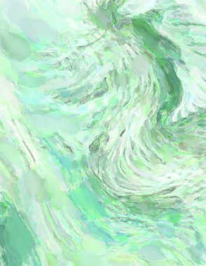 Modern fırça darbeleri. Pastel renklerde suluboya resim. Poster, duvar sanatı, afiş, kart, kitap kapağı veya ambalaj için sakinleştirici kompozisyonun yumuşak renkli çizimi. 