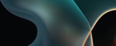 Soyut arkaplan. Değişken renk değişim dalgaları, dinamik hareketlerle. Işık dalgalarının neon renkli soyut tasarımı. Duvar kağıdı, afiş, arkaplan, kart, kitap illüstrasyonu, web sitesi.