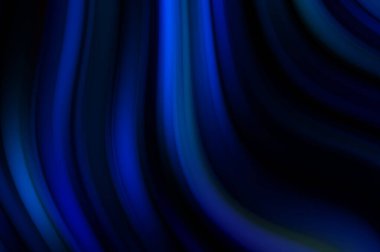 Siyah arka planda renkli düz çizgiler. Sıvı ve sıvı renkli dalgalar karanlıkta akıyor. Duvar kağıdı, afiş, arkaplan, kart, kitap, kapak, poster, afiş, broşür