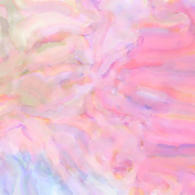 Çağdaş sanat. El işçiliğinin renkli dokusu. Modern resim. Yüzeyde suluboya vuruşlar. Sanatsal arkaplan resmi. Tablo üzerinde soyut resim. Fırça darbeleri.