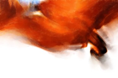 Modern sanat. Renkli çağdaş sanat eserleri. Renkli boya darbeleri. Soyut arkaplanda fırça darbeleri. fırça boyası.