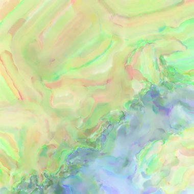 El yapımı sürreal soyut desenli suluboya. Modern sanatsal resim. 2D çizim. Arkaplan boyası karışımı. Yaratıcı duvar sanatı. Çağdaş sanat.