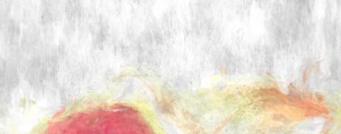 Soyut arkaplanda pürüzlü fırça darbeleri. Fırça boyası. Renkli boya darbeleri. Eşsiz duvar sanatı. Tuvaldeki modern sanat. Renkli çağdaş sanat eserleri. 