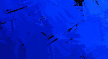 Sanatsal soyut arkaplan. Doku boyalı duvar kağıdı. Boya darbeleriyle yaratıcı bir illüstrasyon. Fırça desenli resim.