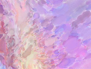 2D çizim. Sanatsal arkaplan resmi. Tablo üzerinde soyut resim. Çağdaş sanat. El yapımı resim. Renkli doku. Modern sanat eserleri. Yüzeyde suluboya fırça darbeleriyle boyama.