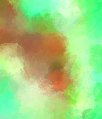 Modern sanat. Taranmış Boyalı Soyut Arkaplan. Fırça darbesi ile boyanmış. Boya darbeleri. 2B Görüntü.