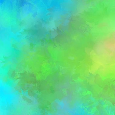 Yaratıcı soyut resim. Artistik fırça darbeleriyle donatılmış. Renkli ve canlı bir illüstrasyon. boyalı sanat.