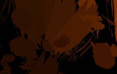 Sanatsal soyut arkaplan. Doku boyalı duvar kağıdı. Boya darbeleriyle yaratıcı bir illüstrasyon. Fırça desenli resim.