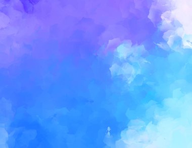 Renkli fırça darbelerinin 2D çizimi. Dekoratif desenli resim. canlı boya desenli arkaplan.