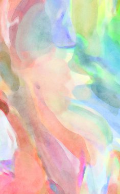 El yapımı sürreal soyut desenli suluboya. Modern sanatsal resim. 2D çizim. Arkaplan boyası karışımı. Yaratıcı duvar sanatı. Çağdaş sanat