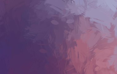 Vahşi fırça darbeleri. Taranmış Boyalı Soyut Arkaplan. Fırça darbesi ile boyanmış. Boya darbeleri. 2B Görüntü.