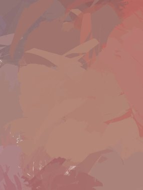 Renkli fırça darbelerinin 2B çizimi. Dekoratif doku resmi. Canlı boya desenli arka plan. Kaotik fırça darbeleri resim.