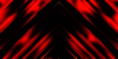 Soyut parlayan geometrik ışıklar arka planda. Fraktal simetrik grafik çizimi. Parıldayan ve parıldayan çubukları kesiştir.