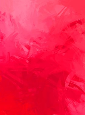 Renkli fırça darbelerinin 2D çizimi. Dekoratif desenli resim. canlı boya desenli arkaplan.