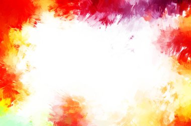 Modern sanat. Taranmış Boyalı Soyut Arkaplan. Fırça darbesi ile boyanmış. Boya darbeleri. 2B Görüntü