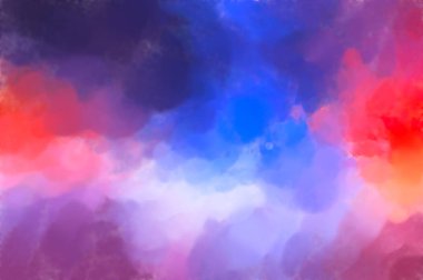 Suluboya fırça darbeleri. Modern sanat. Soyut doku. 2D çizim. Yüzeyde etkileyici el yapımı suluboya. Renkli bir fon. Çok renkli arkaplan. Çağdaş duvar sanatı. 