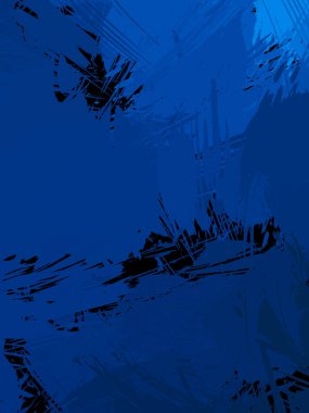 Duvar sanatı Eşsiz ve yaratıcı illüstrasyon. Fırça darbesi ile boyanmış. Renkli fırça darbelerinin soyut arkaplanı. Fırçalanmış canlı duvar kâğıdı. Boyalı sanatsal yaratım.