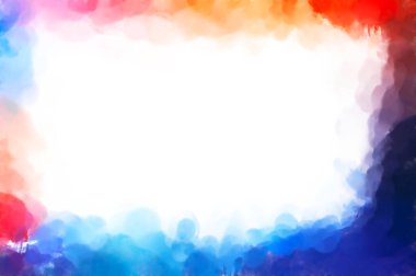 Yüzeyde suluboya vuruşlar. Sanatsal arkaplan resmi. Tablo üzerinde soyut resim. Fırça darbeleri. Çağdaş sanat. El işçiliğinin renkli dokusu. Modern resim.