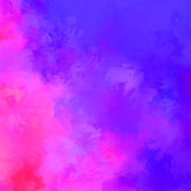 Duvar sanatı Eşsiz ve yaratıcı illüstrasyon. Fırça darbesi ile boyanmış. Renkli fırça darbelerinin soyut arkaplanı. Fırçalanmış canlı duvar kâğıdı. Boyalı sanatsal yaratım.