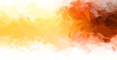 Modern sanat. Taranmış Boyalı Soyut Arkaplan. Fırça darbesi ile boyanmış. Boya darbeleri. 2B Görüntü.