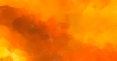 Çağdaş sanat. El yapımı resim. Modern sanat eserleri. Yüzeyde suluboya fırça darbeleriyle resim yapmak. 2D çizim. Sanatsal arkaplan resmi. Tablo üzerinde soyut resim. Renkli doku.