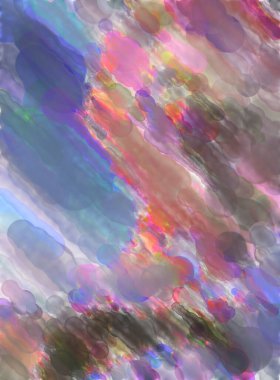 Çağdaş sanat. El yapımı resim. Modern sanat eserleri. Yüzeyde suluboya fırça darbeleriyle resim yapmak. 2D çizim. Sanatsal arkaplan resmi. Tablo üzerinde soyut resim. Renkli doku.