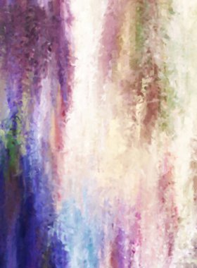 Modern sanat. Renkli çağdaş sanat eserleri. Renkli boya darbeleri. Soyut arkaplanda fırça darbeleri. Fırça boyası. Eşsiz duvar sanatı.