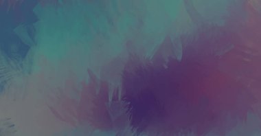 Renkli fırça darbelerinin soyut arkaplanı. fırçalanmış canlı duvar kağıdı. resmedilmiş sanat eseri. Eşsiz ve yaratıcı illüstrasyon.