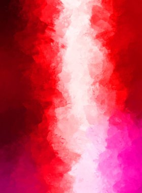 Yaratıcı soyut resim. Artistik fırça darbeleriyle donatılmış. Renkli ve canlı bir illüstrasyon. boyalı sanat.