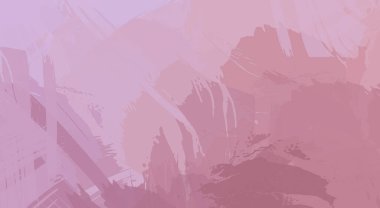 Fırça darbesi ile boyanmış. Sanatsal canlılık ve renkli duvar kâğıdı. Kaotik resim. Taranmış Boyalı Soyut Arkaplan. 