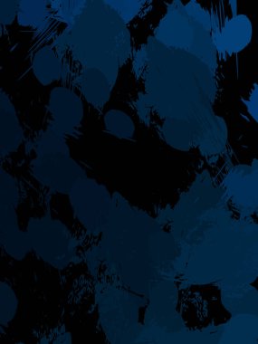 Duvar sanatı Eşsiz ve yaratıcı illüstrasyon. Fırça darbesi ile boyanmış. Renkli fırça darbelerinin soyut arkaplanı. Fırçalanmış canlı duvar kâğıdı. Boyalı sanatsal yaratım.