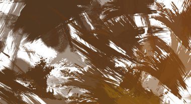 Renkli fırça darbelerinin soyut arkaplanı. fırçalanmış canlı duvar kağıdı. resmedilmiş sanat eseri. Eşsiz ve yaratıcı illüstrasyon.