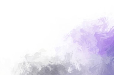 Modern sanat. Taranmış Boyalı Soyut Arkaplan. Fırça darbesi ile boyanmış. Boya darbeleri. 2B Görüntü.