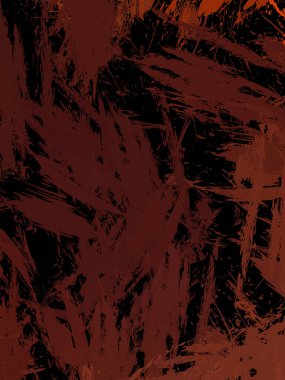 Duvar sanatı Eşsiz ve yaratıcı illüstrasyon. Fırça darbesi ile boyanmış. Renkli fırça darbelerinin soyut arkaplanı. Fırçalanmış canlı duvar kâğıdı. Boyalı sanatsal yaratım.