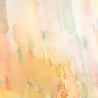 Çağdaş sanat. El işçiliğinin renkli dokusu. Modern resim. Yüzeyde suluboya vuruşlar. Sanatsal arkaplan resmi. Tablo üzerinde soyut resim. Fırça darbeleri. 