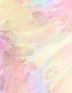 Taranmış Boyalı Soyut Arkaplan. Fırça darbesi ile boyanmış. Boya darbeleri. 2B Görüntü.