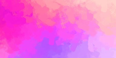 Yaratıcı bir geçmiş. Canlı fırça darbeleriyle boyanmış. Renkli desenli resim. Fırçalanmış duvar kağıdını boya.