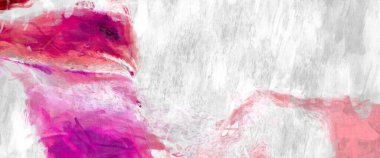 Soyut arkaplanda pürüzlü fırça darbeleri. Fırça boyası. Renkli boya darbeleri. Eşsiz duvar sanatı. Tuvaldeki modern sanat. Renkli çağdaş sanat eserleri. 