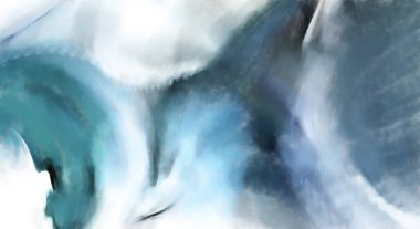 Modern sanat. Renkli çağdaş sanat eserleri. Renkli boya darbeleri. Soyut arkaplanda fırça darbeleri. fırça boyası.