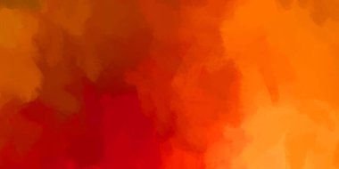 Yaratıcı bir geçmiş. Canlı fırça darbeleriyle boyanmış. Renkli desenli resim. Fırçalanmış duvar kağıdını boya.