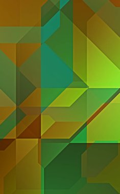 Dairesel şekillerin katmanları renkli ve canlı bir tasarım yaratıyor. Dairelerin sayısal çizimi. Gelecekçi tasarım şablonu.