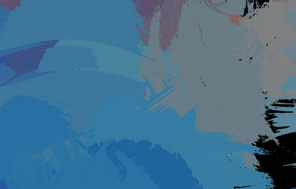 Художній Абстрактний Фон Текстура Пофарбованих Шпалер Творча Ілюстрація Штрихами Фарби — стокове фото