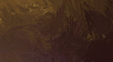 Fırça darbesi ile boyanmış. Sanatsal canlılık ve renkli duvar kâğıdı. Kaotik resim. Taranmış Boyalı Soyut Arkaplan. 