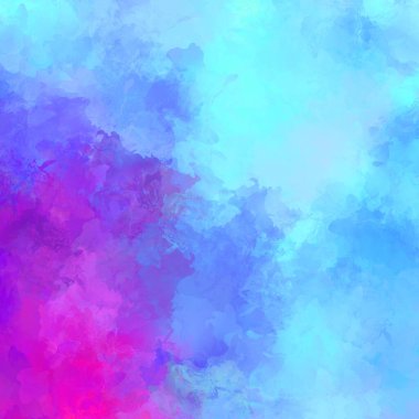 Boya darbeleri. 2D İllüstrasyon. Taranmış Boyalı Soyut Arkaplan. Fırça darbesi ile boyanmış. Modern sanat.