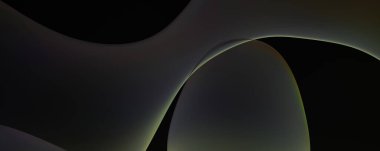 Soyut arkaplan. Değişken renk değişim dalgaları, dinamik hareketlerle. Işık dalgalarının neon renkli soyut tasarımı. Duvar kağıdı, afiş, arkaplan, kart, kitap illüstrasyonu, web sitesi.